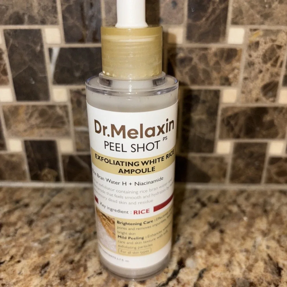 Dr. Melaxin Peel Shot Exfoliant White Rice Ampoule 2.7 fl oz (80 ml)